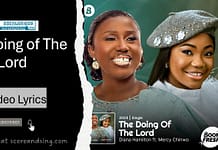 #1 Diana hamilton the doing of the lord lyrics ft Mercy Chinwo mercy chinwo the doing of the lord lyrics